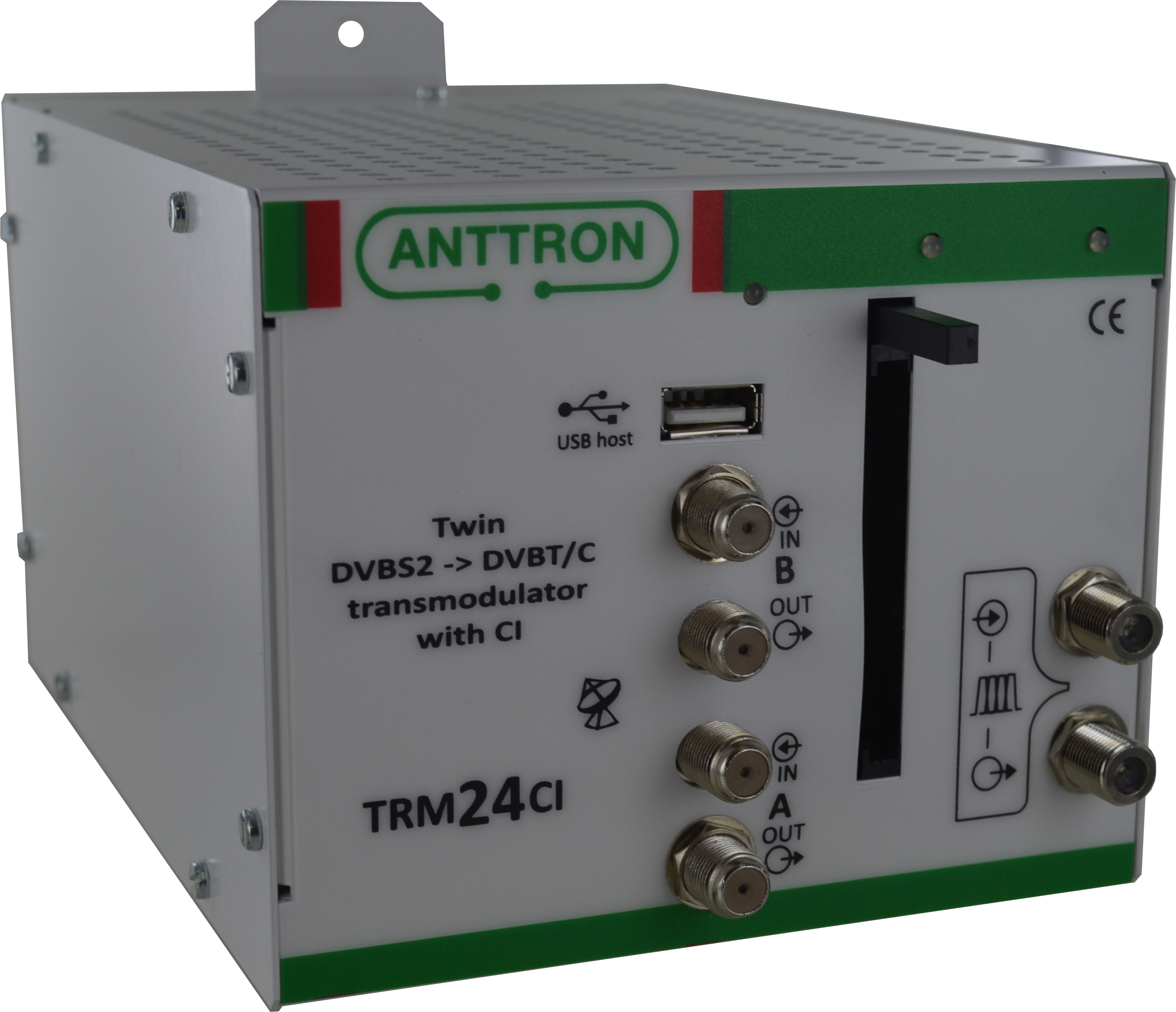 TRM 2CI TWIN – transmodulator DVB-S/S2 -> DVB-T/C (ZAPYTAJ O PRODUKT)